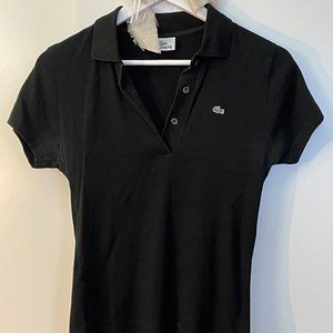 COPY - Lacoste Cotton Polo in Black - Size 38